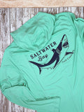 Great White - Posi-UV Pro Long Sleeve Hoodie Fishing Shirt