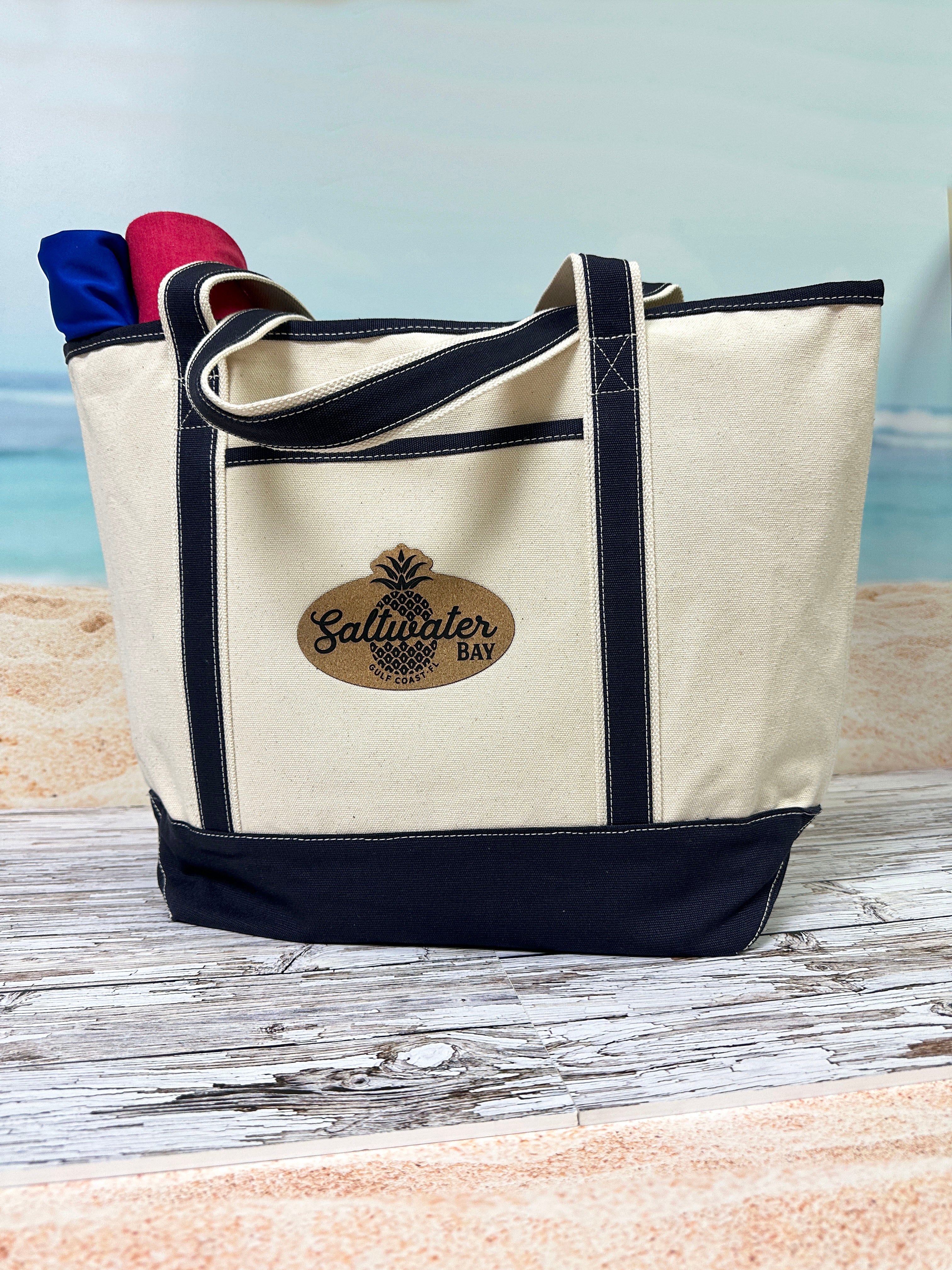 Pineapple Logo - Large Cotton Canvas Tote